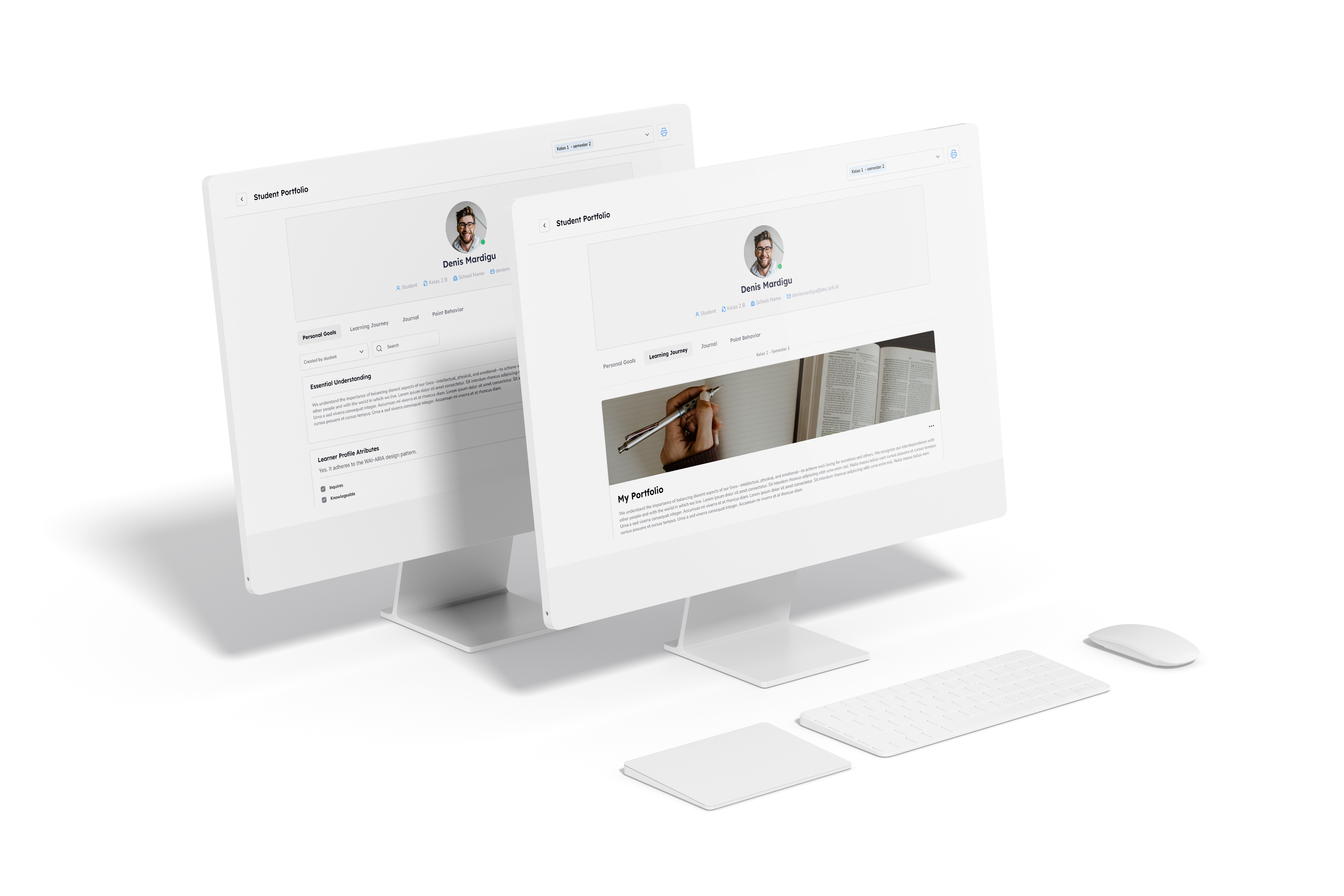 LMS, Learning Management System, Student Portfolio, Dokumentasi Pembelajaran